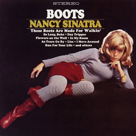 replica nancy sinatra these boots are made for walking outfit